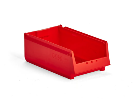 10 pcs Picking bins AJ 9000 Series -68, 400x230x150 mm, red