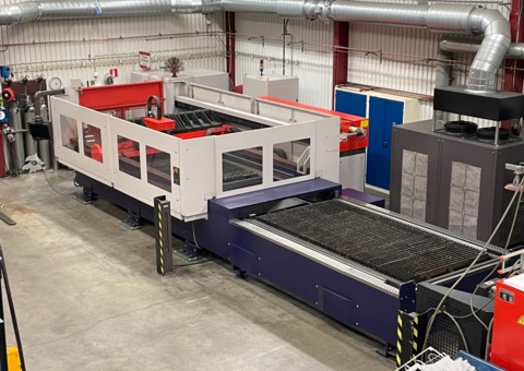 Disposal of laser cutting machine