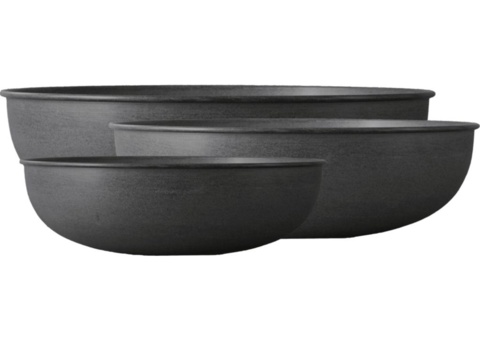 Bowls - DBKD Out Bowl, black metal, assorted sizes