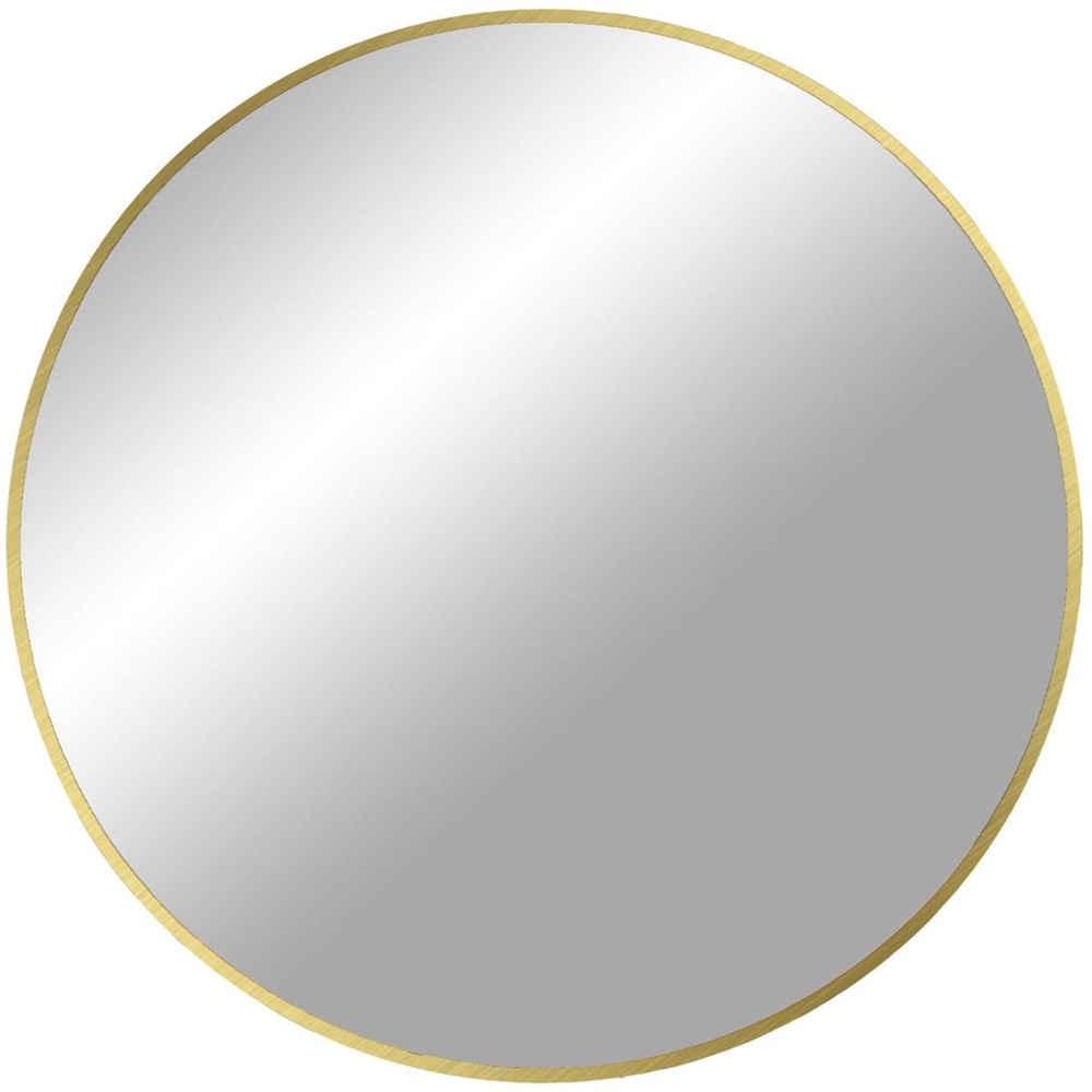 1584927-1 Mirrors, 2 pcs - House Nordic Madrid, brass look, Ø60 cm