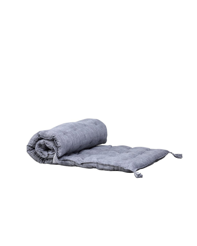 1584933-1 Mattress, 1 pc - Lene Bjerre Felima, dark grey, 190 x 70 x 7 cm
