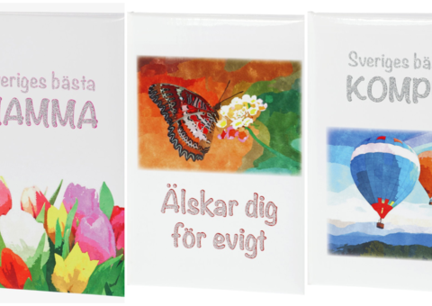 Presentböcker, 10 000 st - 20 titlar, hårdinbundna