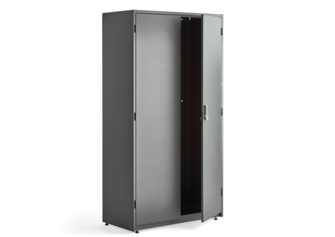Machine cabinet SUPPLY with electronic code lock 1900x1020x500 mm, dark grey