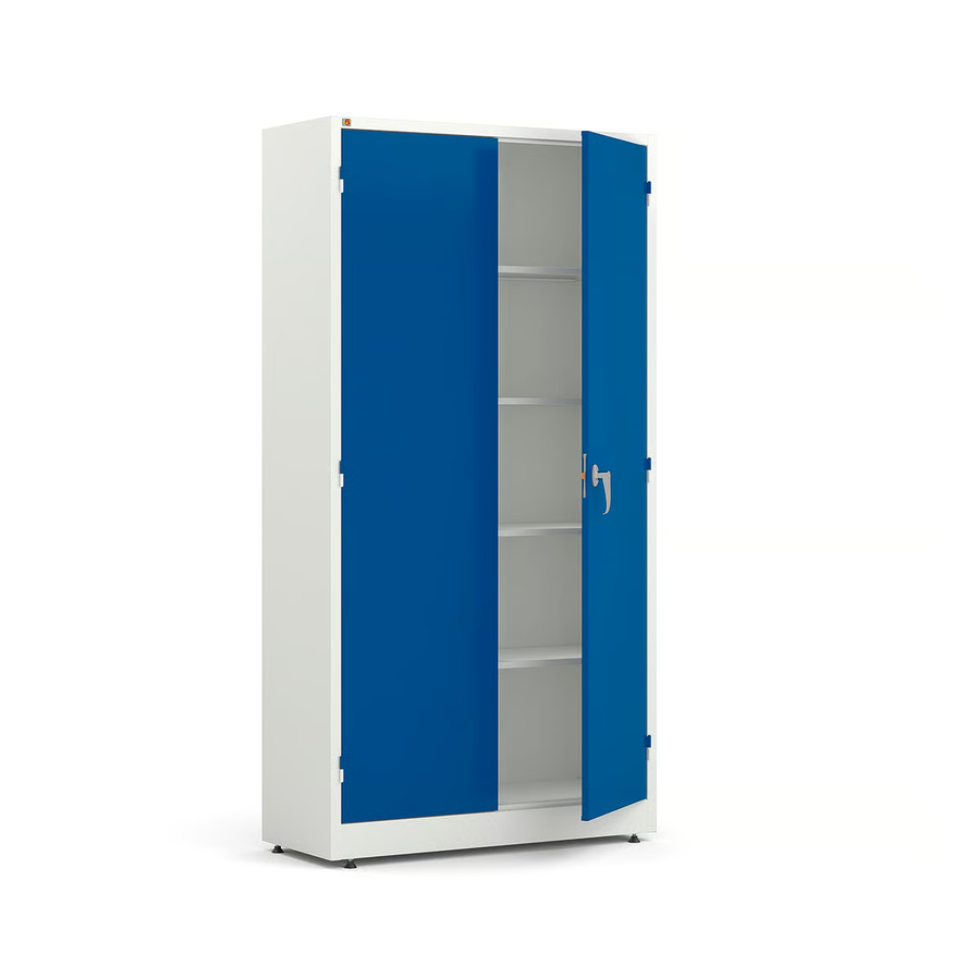 1585956-1 Storage cabinet STYLE 1900x1000x400 mm, white, blue