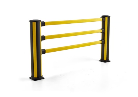 Guardrail X-PROTECT Resilient, basic section, 1160x2200 mm
