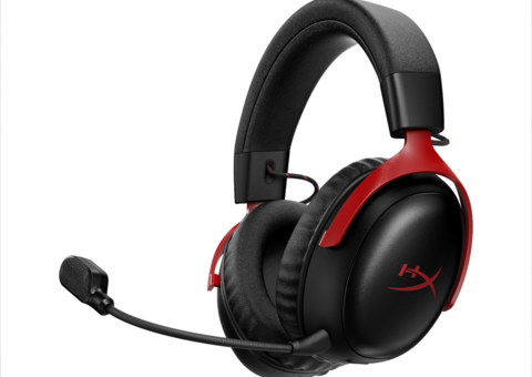 HyperX Cloud III S wireless gaming headset (red)