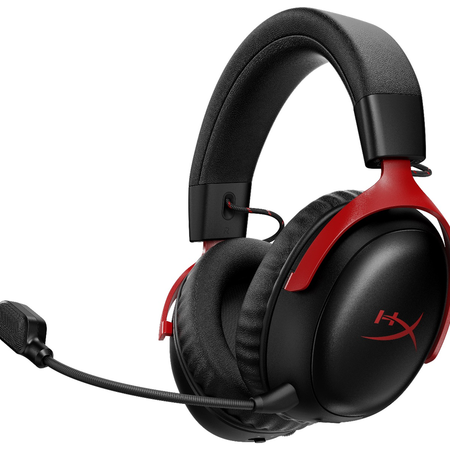 1579176-1 HyperX Cloud III S wireless gaming headset (red)
