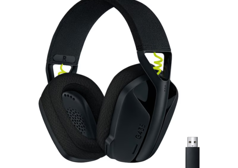 Logitech G435 LIGHTSPEED Wireless Gaming Headset (Black)