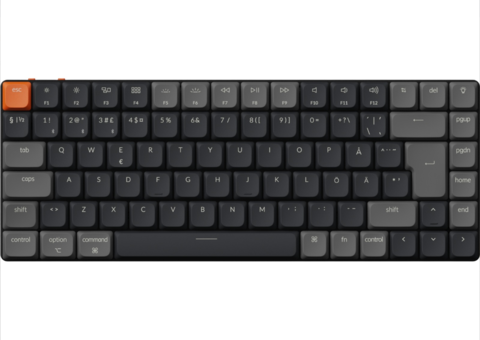 Wireless keyboard Keychron K3 V3 RGB Aluminum Hot Swap QMK Low Profile 2.0 Red