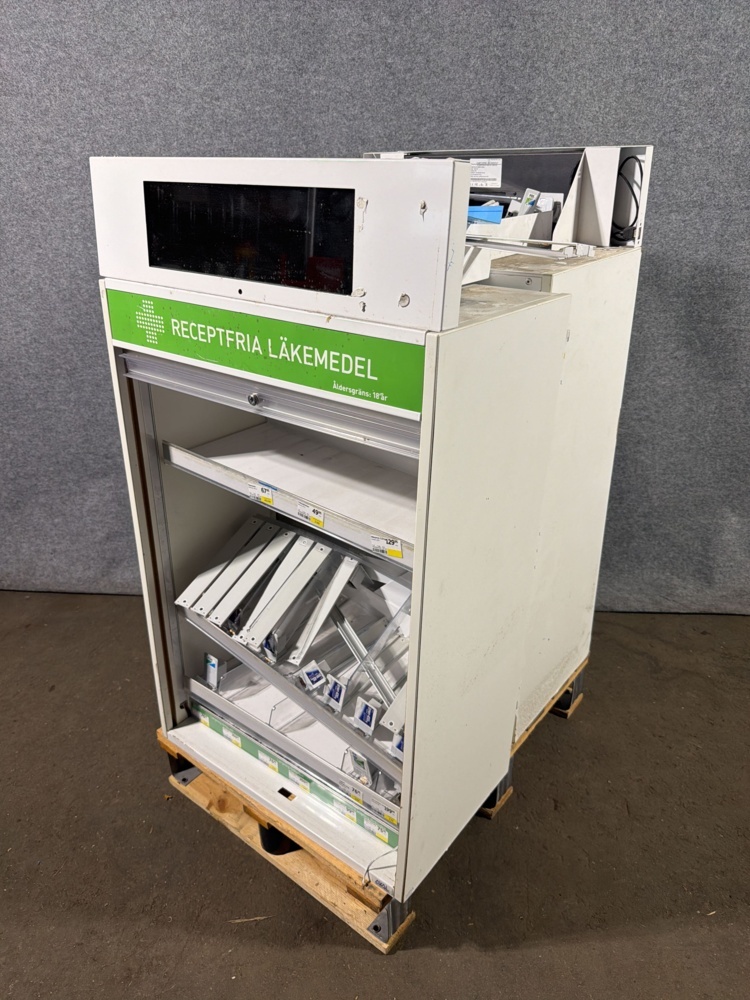 1566141-1 Medicine cabinet with louvered doors, 2 pcs - Instore Screen