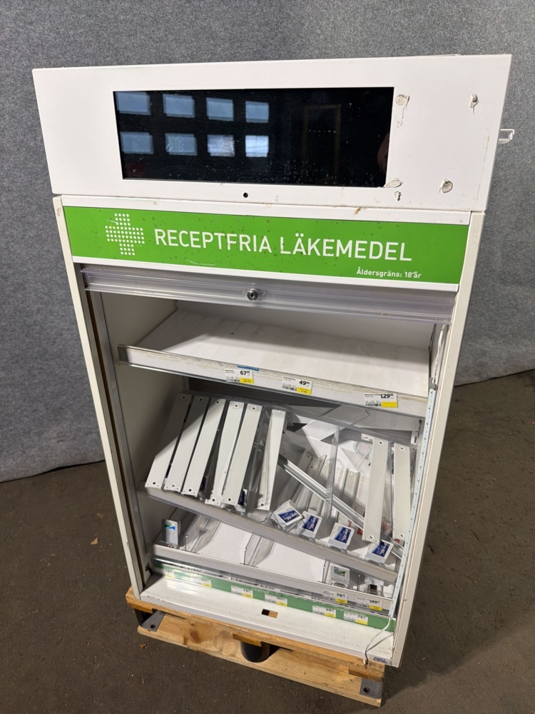 1566141-2 Medicine cabinet with louvered doors, 2 pcs - Instore Screen