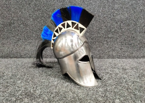 Handmade Helmet Greek Corinthian
