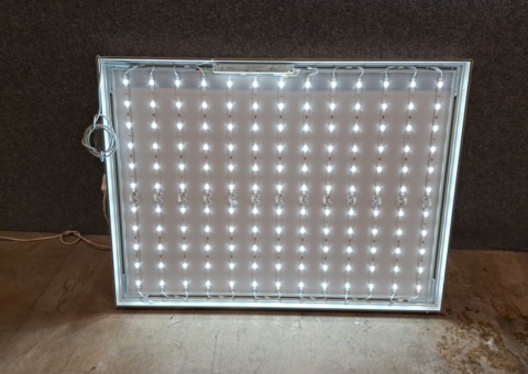 Illuminated sign 100x135 cm