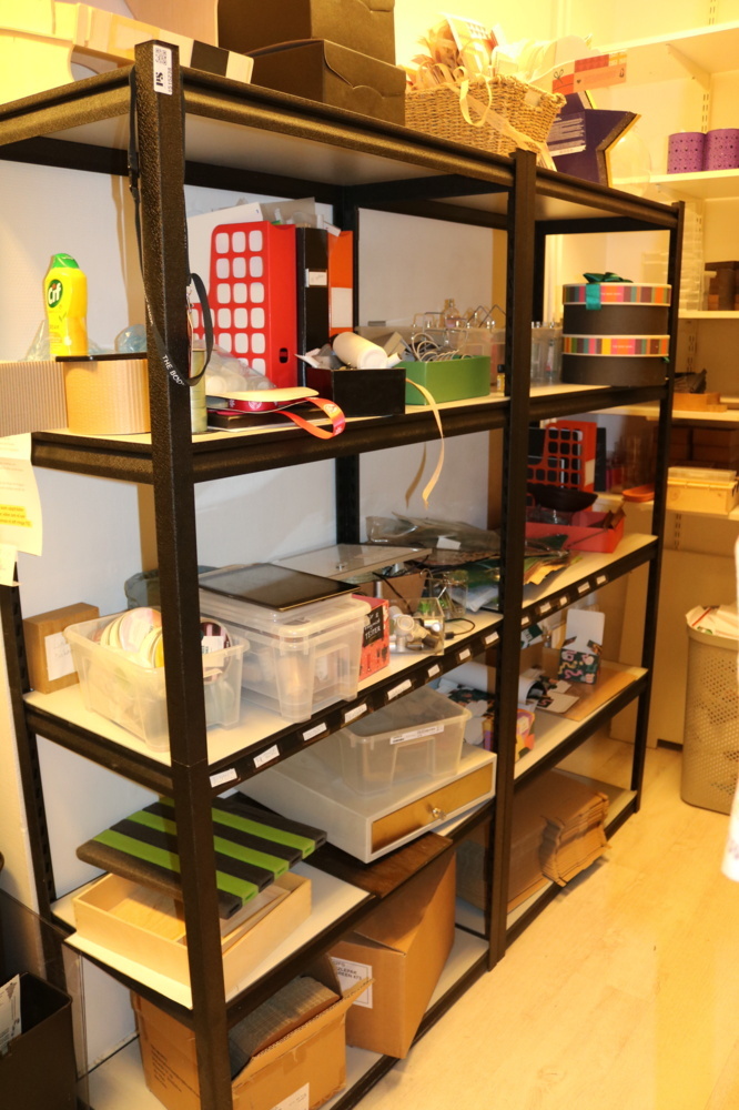 1515238-3 Storage shelves 7 sections