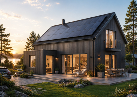 Solar cell package 10 kW – DAH Solar 500 W, Ferroamp, Weland Stål – free shipping within Sweden