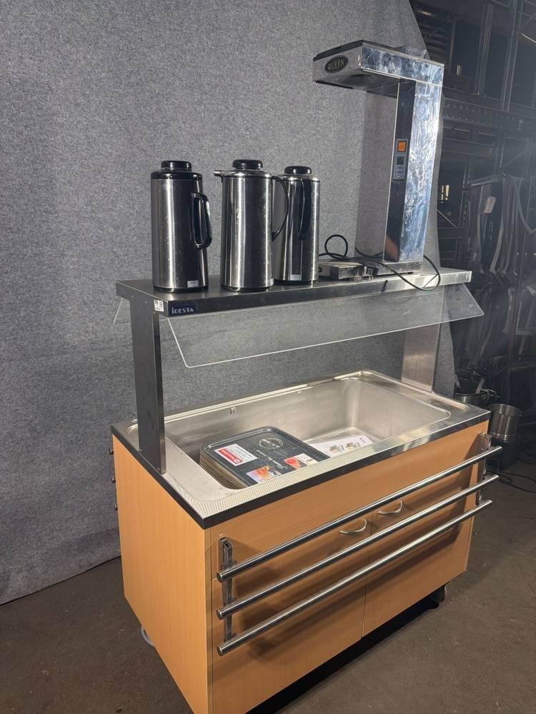 1566154-2 Buffet trolley and coffee maker - Idesta Buffet trolley L-1200