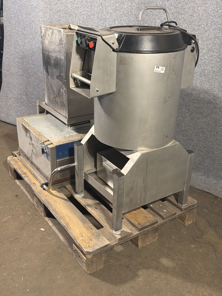 1566156-2 Frying table and potato peeler - Joni Foodline, IMC