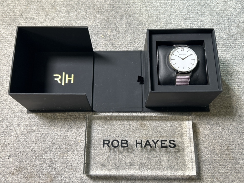 1590015-1 Armbandsur - Rob Hayes 38 mm (silver) 1st