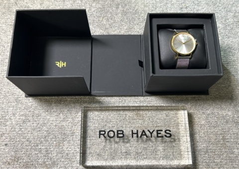 Wristwatch - Rob Hayes 33 mm (silver/gold) 3pcs