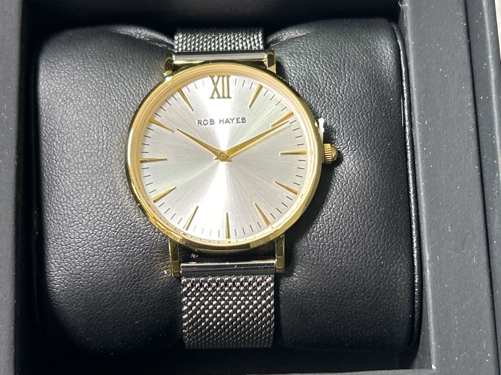 1590017-2 Armbandsur - Rob Hayes 33 mm (silver/guld) 3st