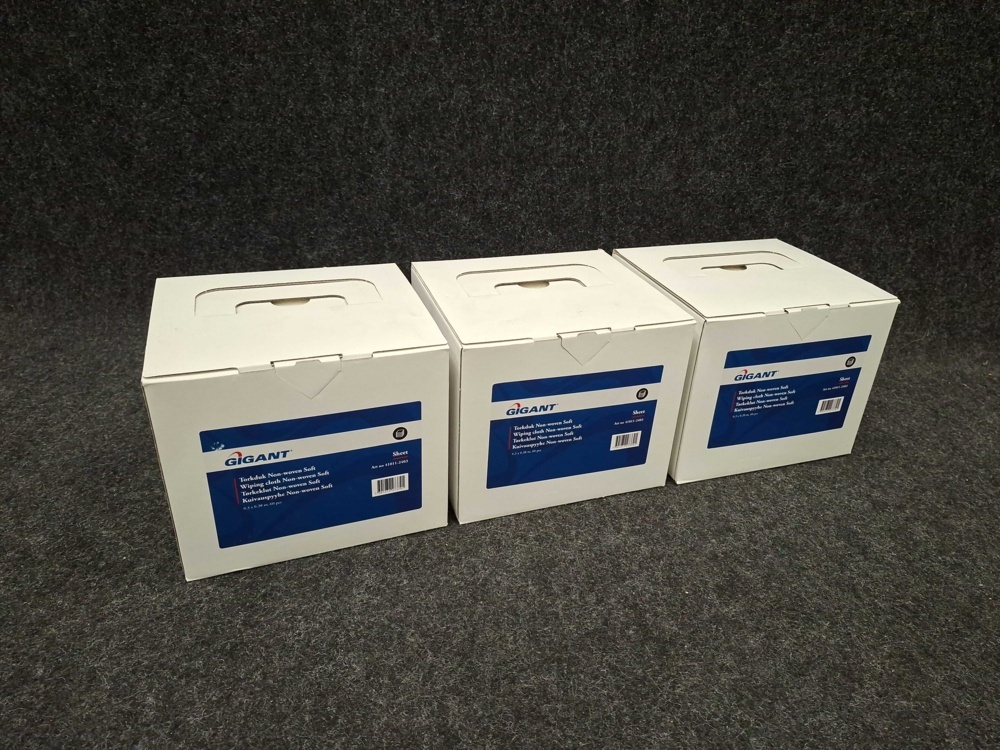 1590028-2 3 pcs 60-pack Drying cloths Giant 0.3x0.38m