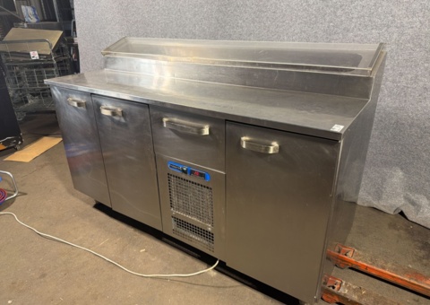 Cooling bench with cooling trough – Coolpart / Restmec KLE 1631