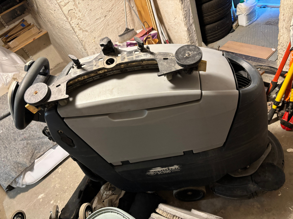 1511449-2 Skurmaskin med tillbehör - Nilfisk SC500 Ecoflex