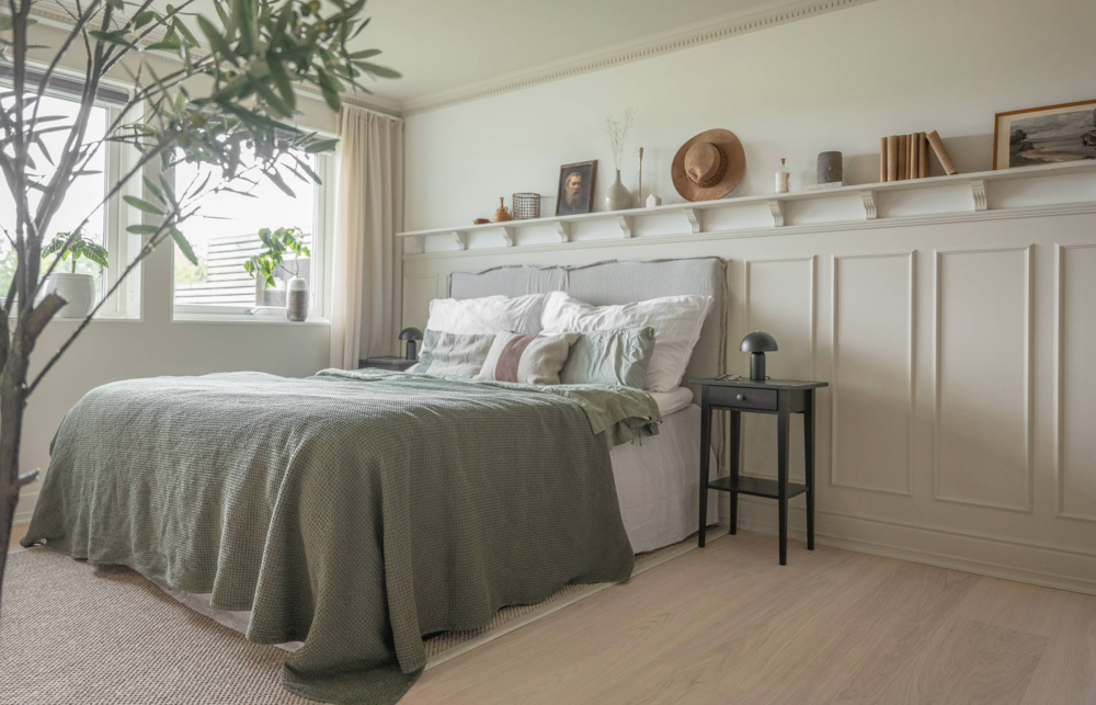 1590035-1 Oak floor Woodura, XL, Powder White ( Select ) 87 sqm, 1-rod, 5-G click