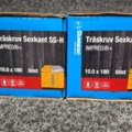 1589974-2 200 st Träskruv Sexkant SS-H 10.0x180 & 10.0x200mm, Gunnebo