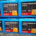 1589976-3 400 st Träskruv Sexkant SS-H 8.0x90 & 8.0x100mm, Gunnebo