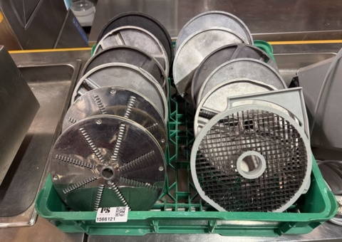 Cutting blades for vegetable cutter, 12 pcs.