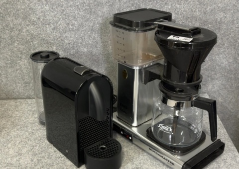 Kaffebryggare Moccamaster och Kapselmaskin
