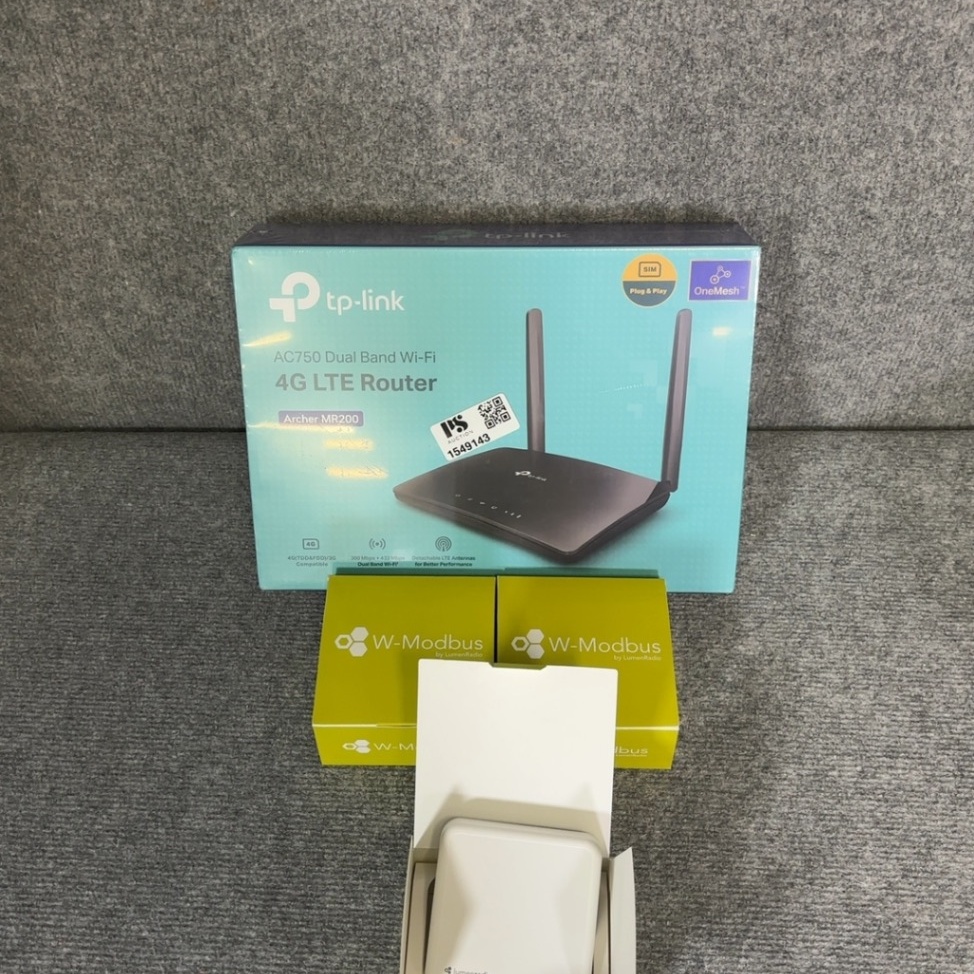 1549143-1 Network equipment - TP-Link Archer MR200 and LumenRadio W-Modbus