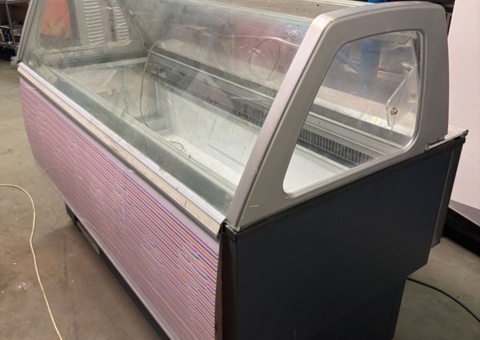 Ice cream counter