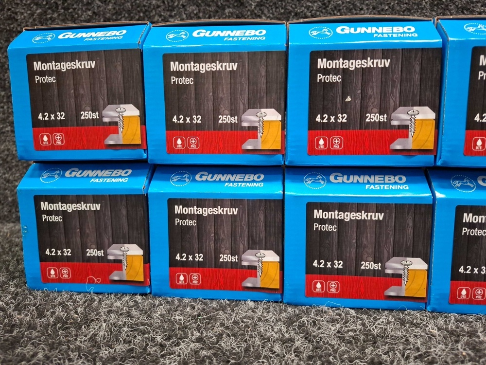 1590065-2 3000 st Montageskruv 4.2x32 & 4.8x35mm, Gunnebo