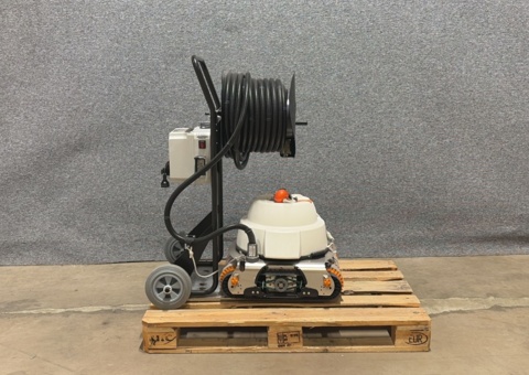 Pool vacuum cleaner with hose reel - Hexagone Chrono MP3