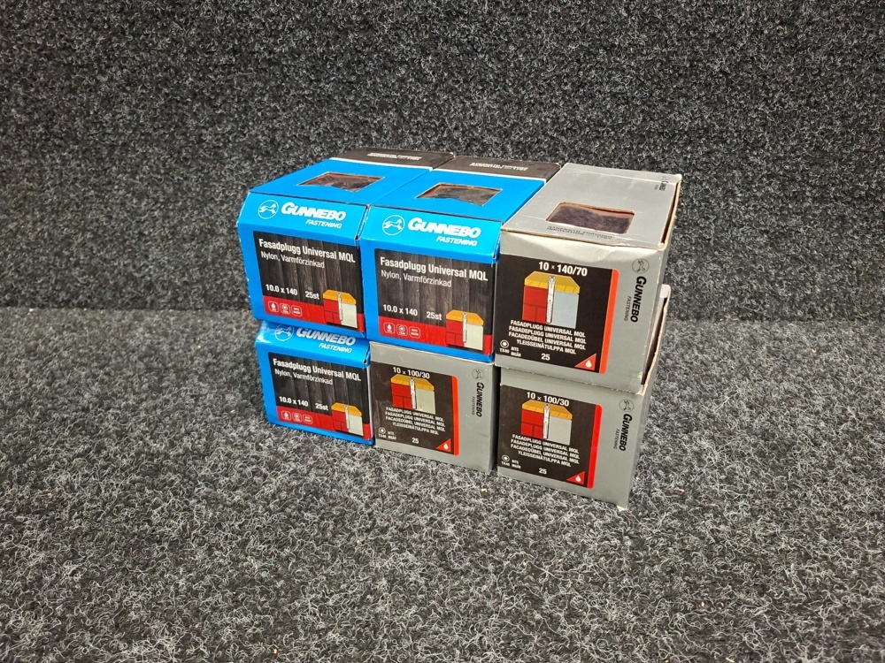 1590083-1 6 pcs. Packages Facade plug, Gunnebo