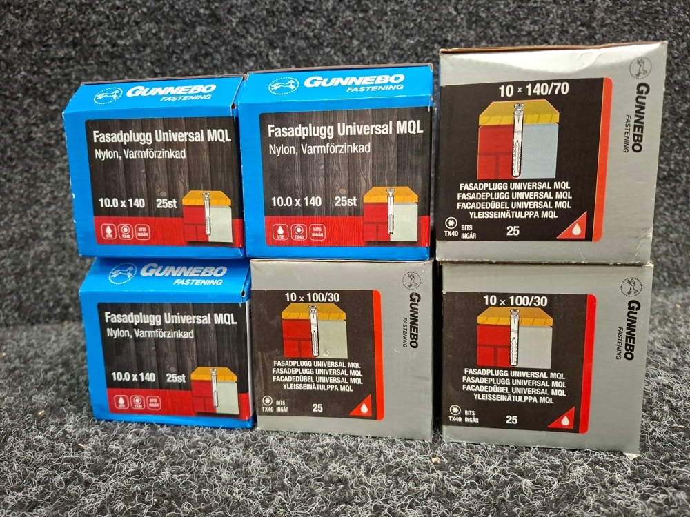 1590083-2 6 pcs. Packages Facade plug, Gunnebo