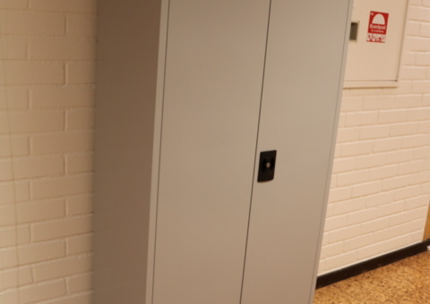 Sheet metal cabinet Grey