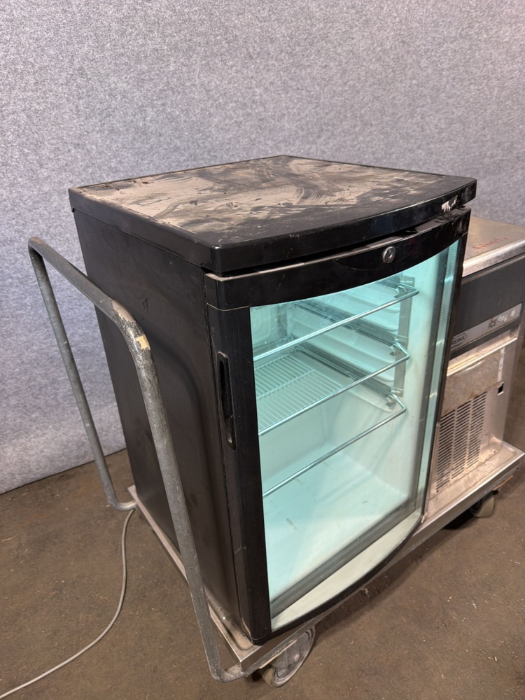 1590148-2 Lot of commercial kitchen equipment - beverage cooler, ice maker, grill station, etc.