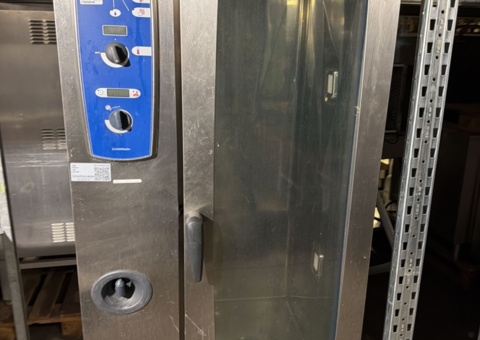Combination oven Metos CombiMaster and hooded dishwasher Wexiödisk WD-6EA