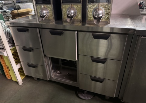 Cooling bench - Porkka Cold Line 1260 mm - no cooling module