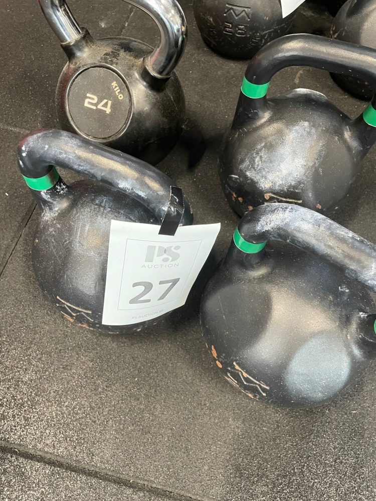 1590227-1 Kettlebell Competition 24 kg, 4 pcs - Kraftmark