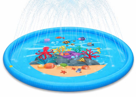 Sprinkler mats, 5 pcs - water play, 170 cm