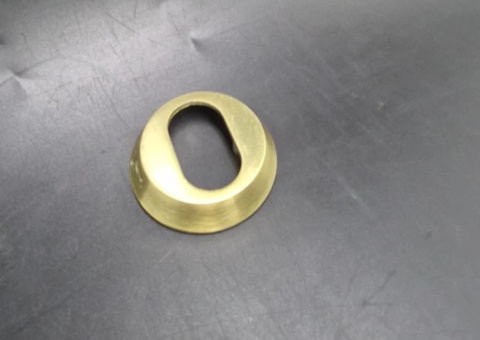 Cylinderringar, 224 st, stl 13 mm, matt mässing