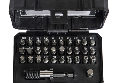 Bitsset, 20 st - Voltgear, 32 delar per set
