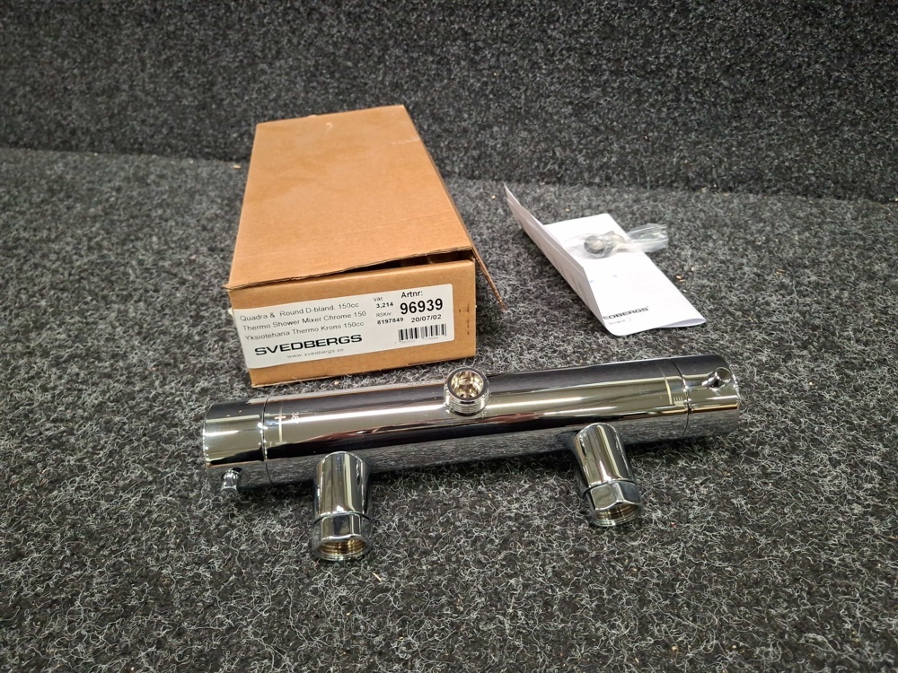 1590850-2 Shower mixer Svedbergs Quadra chrome with 150cc