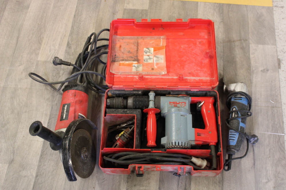 1558583-1 Impact drill, angle grinder and multi-tool