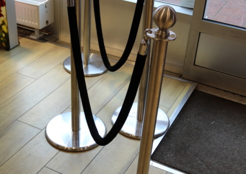 Barrier posts 4 pcs