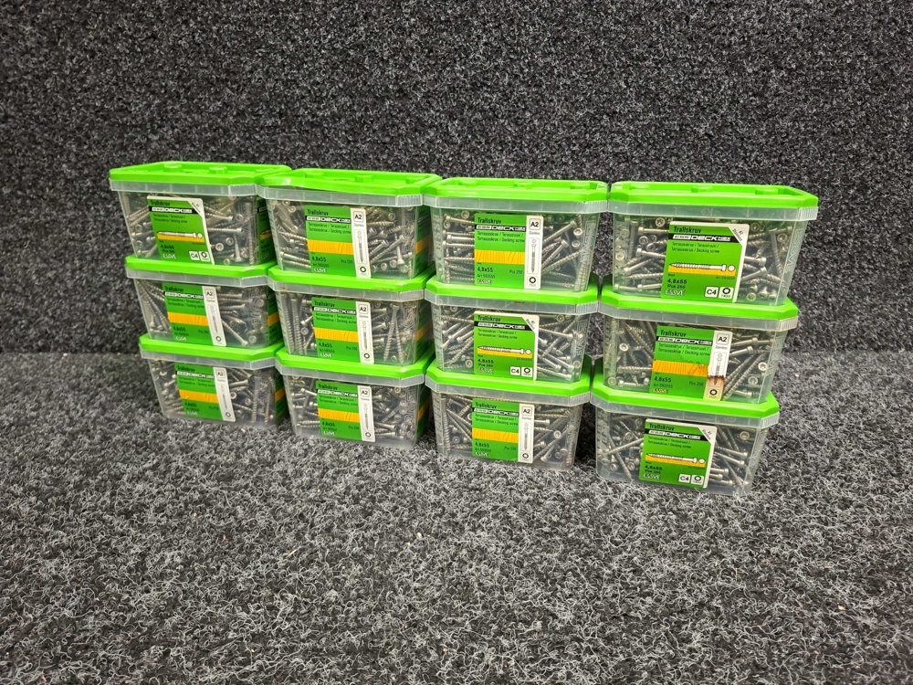 1591334-1 3000 pcs Trall screw 4.8x55mm, Essve